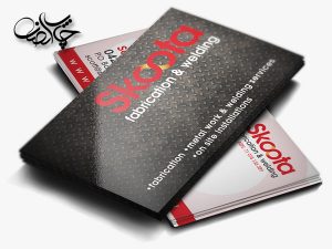 کارت ویزیت سلفون براق